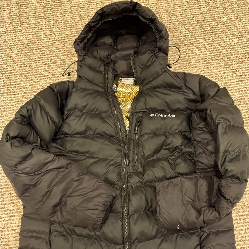 Columbia Omni Heat Infinity gold Men’s Jacket large black